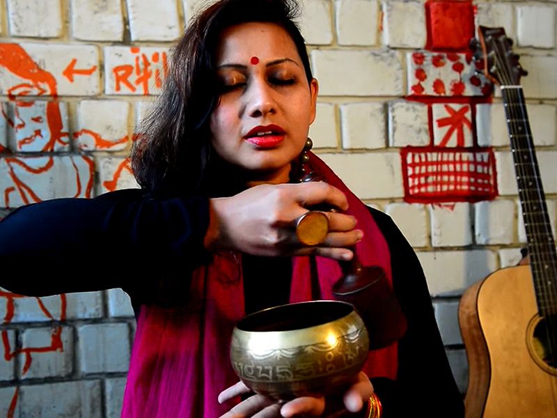 Tritha, Sound Yogini, Indian classical & contemporary singer.